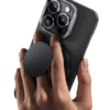 Magnetic Aramid Filber Ring Phone Holder with 360-degree Rotation