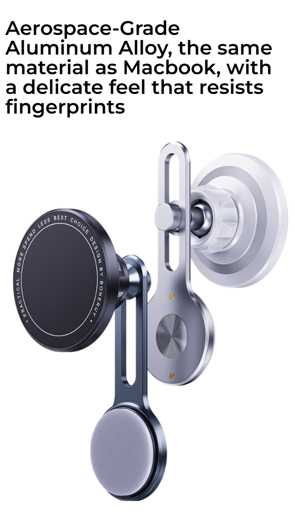 Magnetic Cell Phone Holder for Dash/Vent/Back of Display