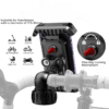 Stable Dual-Direction Locking Ebike Phone Mount