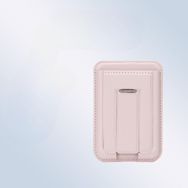 Magnetic Wallet Stand Compatible with iPhone 16/15/14/13/12 Series, Angle Adjustment & Magsafe Compatible