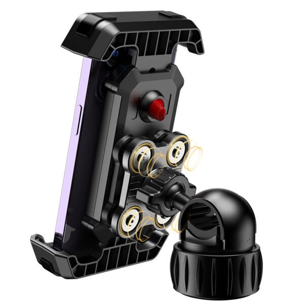 Stable Dual-Direction Locking Ebike Phone Mount