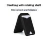 Mirror Magnetic Leather Card Holder