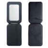 Mirror Magnetic Leather Card Holder