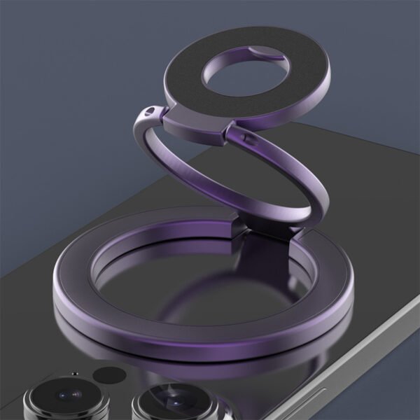 Triple Foldable Metal Magnetic Phone Holder